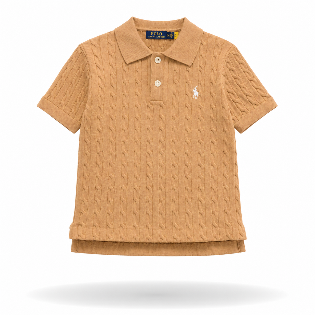 Polo Ralph Lauren Cable-Knit Mesh