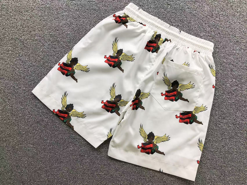 Denim Tears Cherub Vacation Set / Angel Print Set