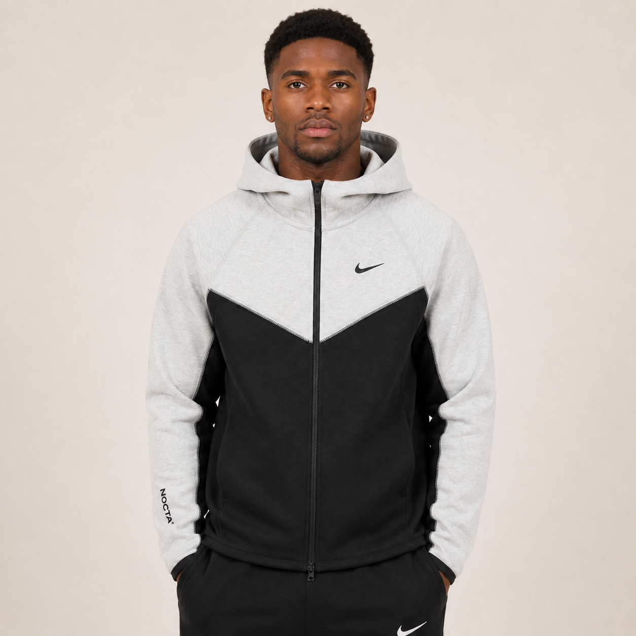 Nike NOCTA Tech Fleece “Light Bone / Black”