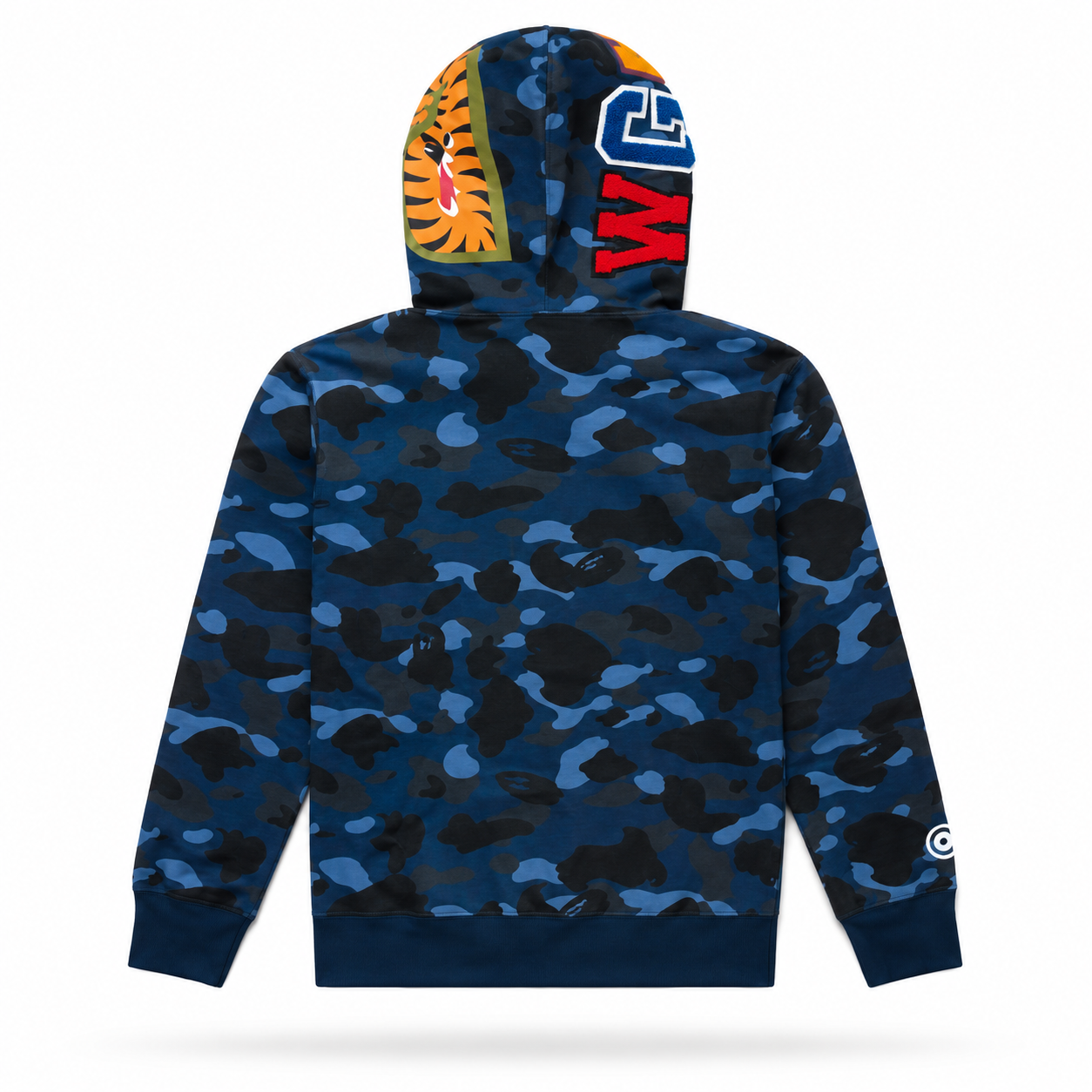 Sudadera BAPE Shark Split Camo Azul