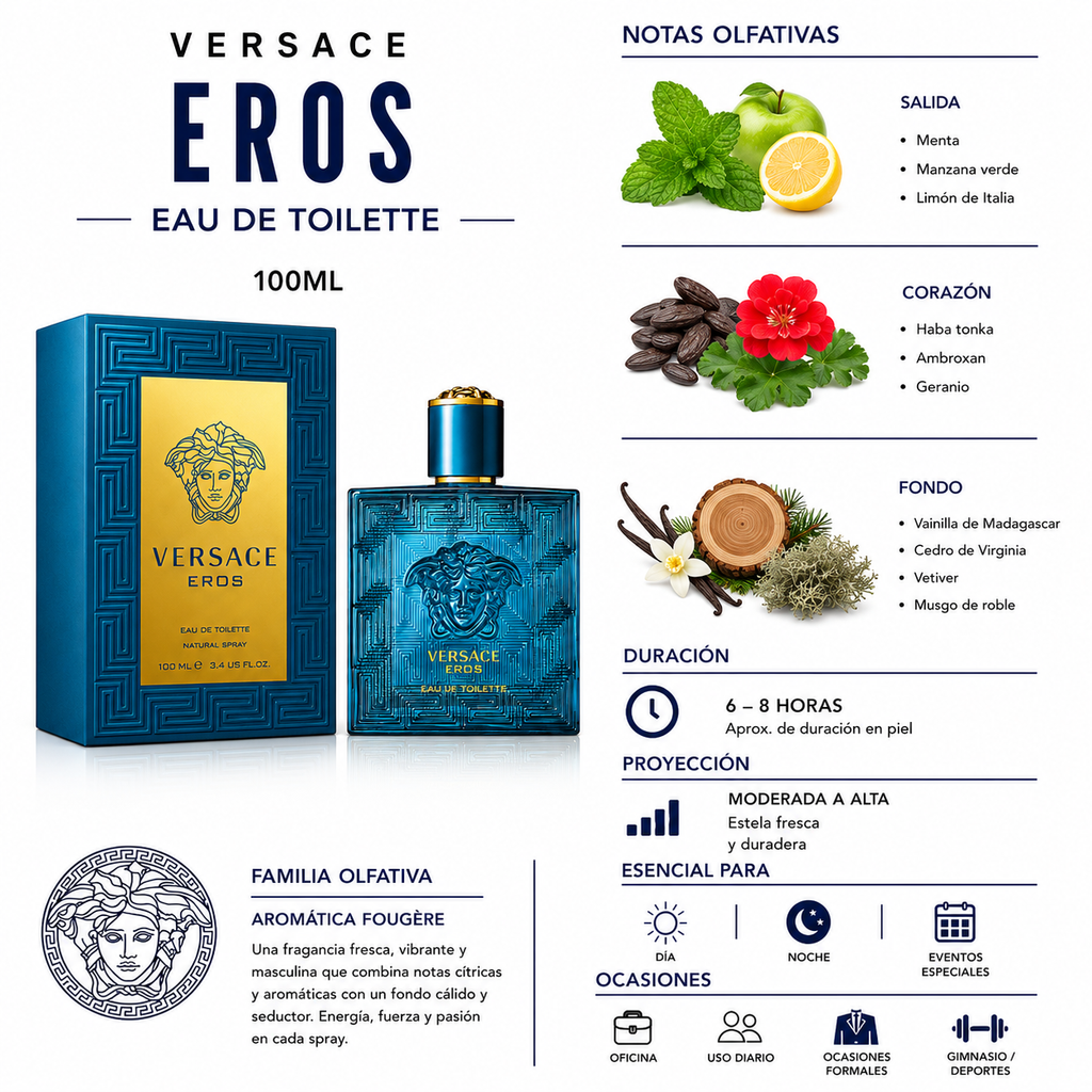 Versace Eros - Eau de Parfum