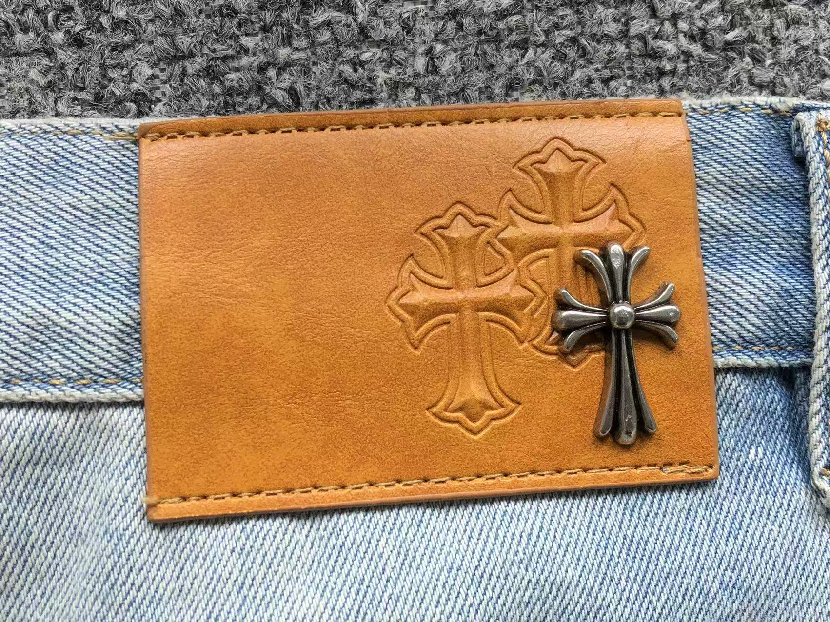 Chrome Hearts Multi Cross Carpenter Denim Shorts