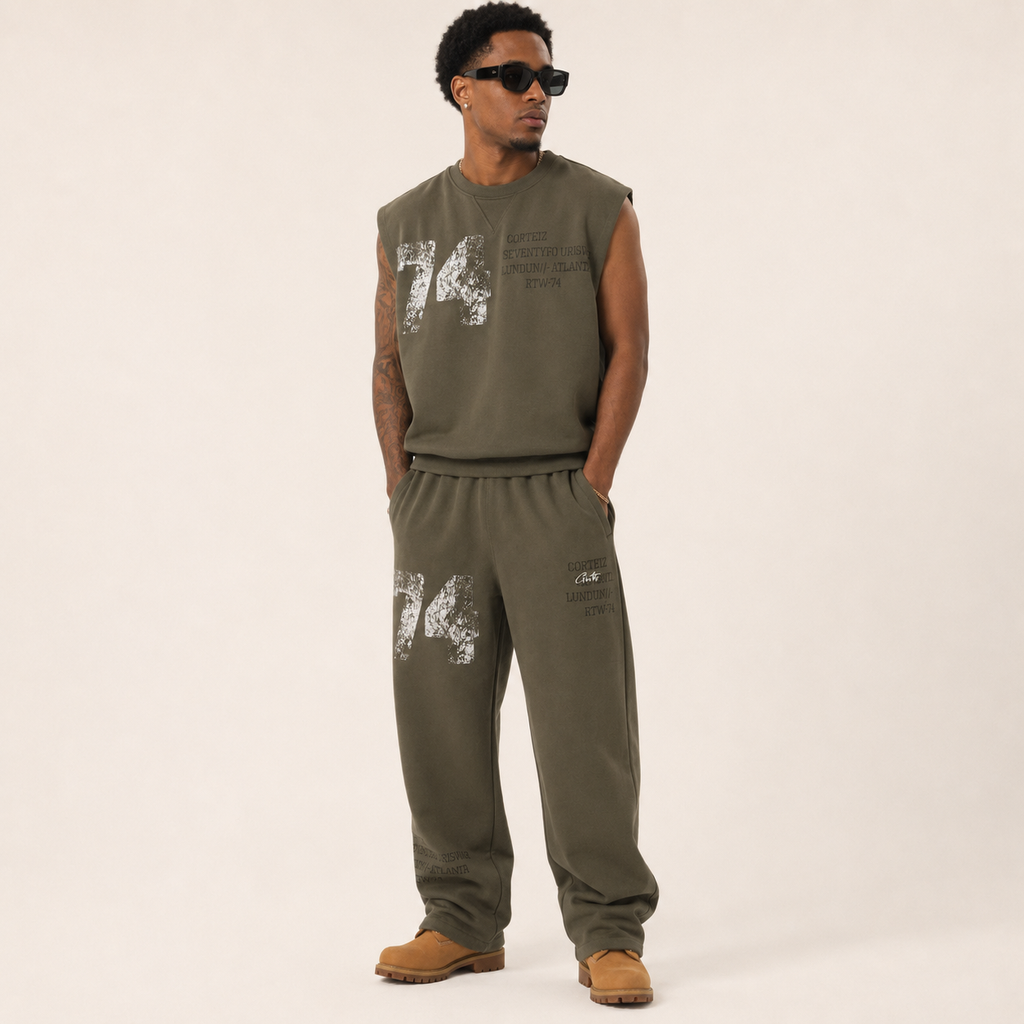 Set Corteiz RTW-74 Sweat Vest