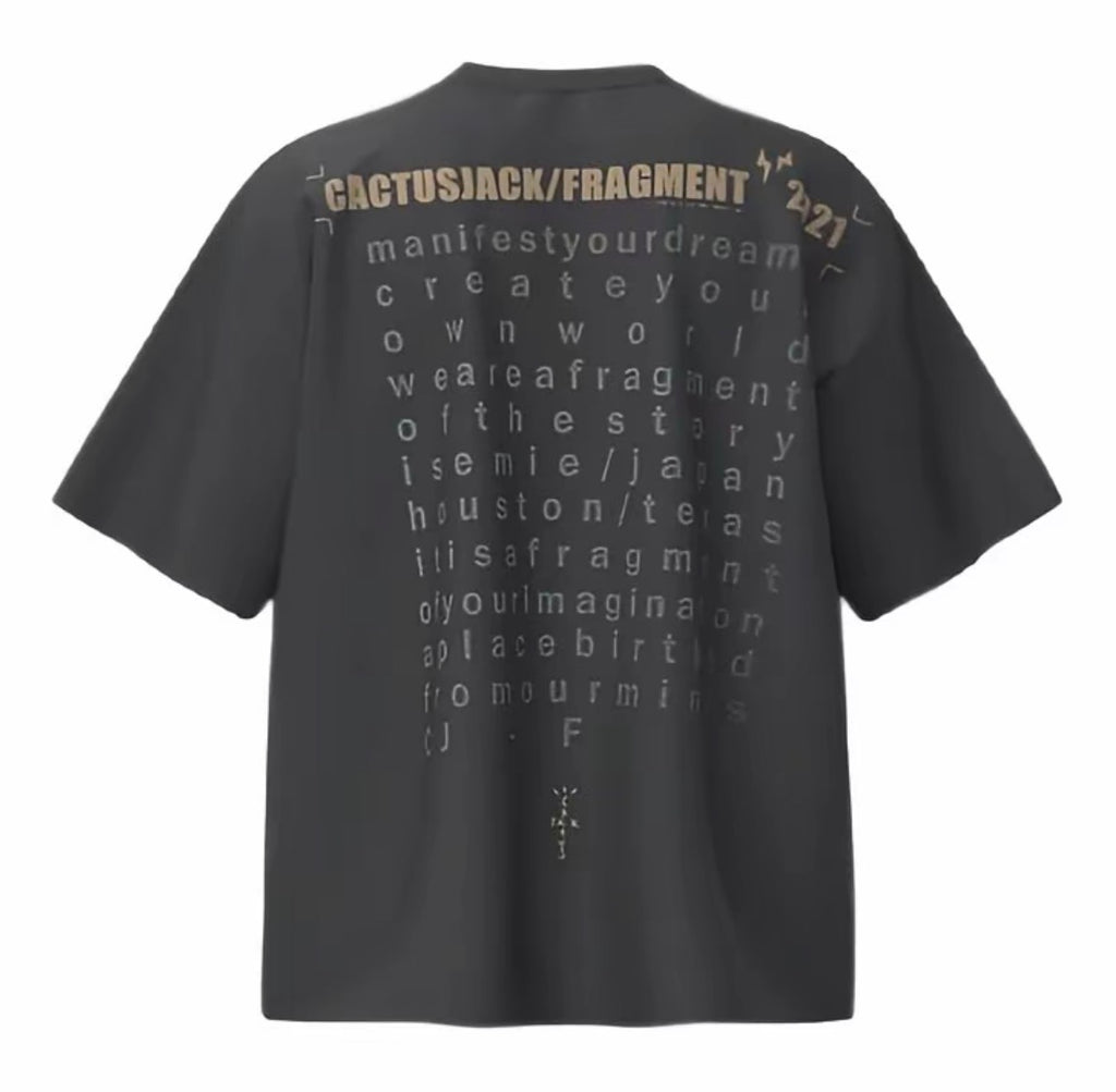 Cactus Jack x Fragment Thunder Eagle Tee