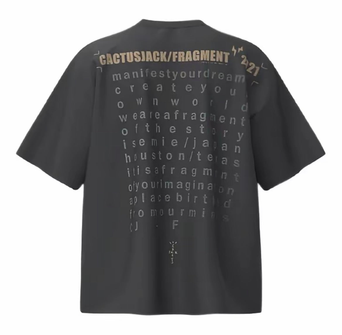 Cactus Jack x Fragment Thunder Eagle Tee