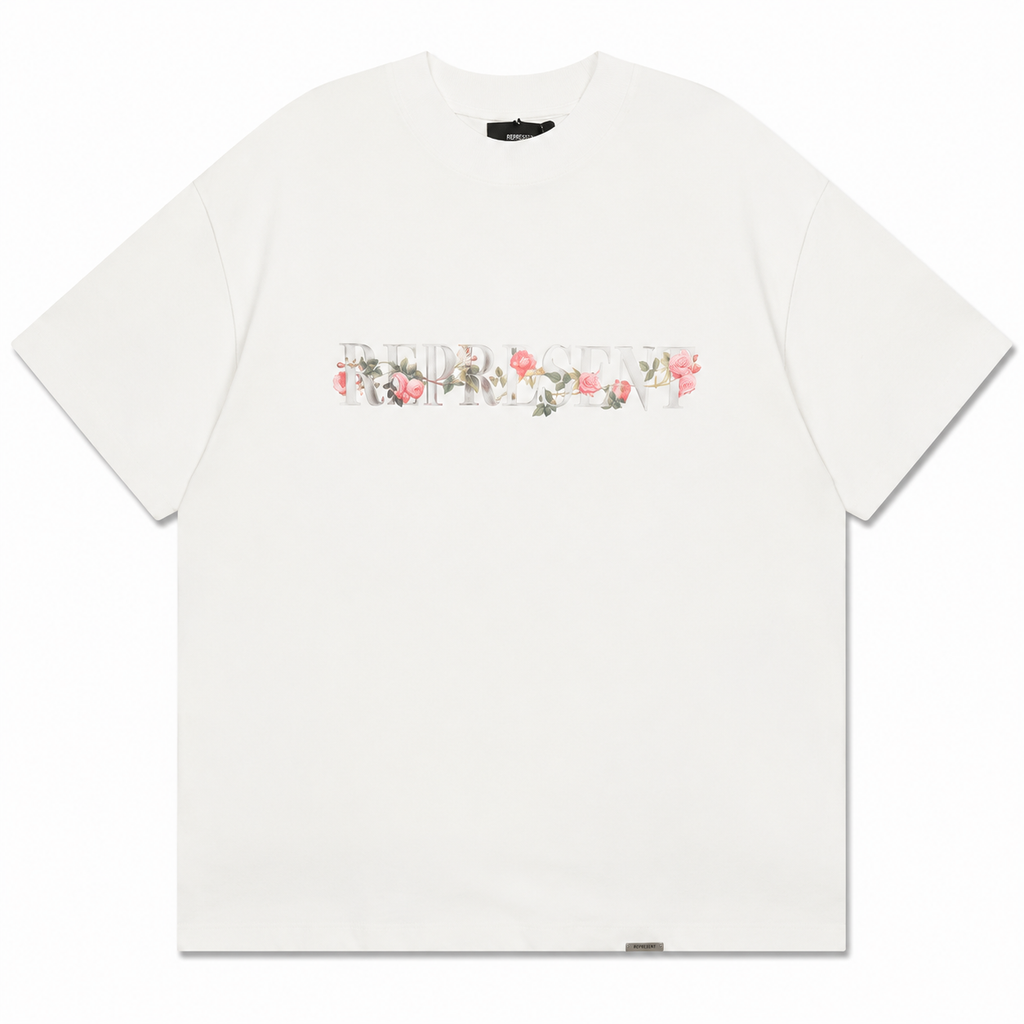 Camiseta Represent Floral Initial