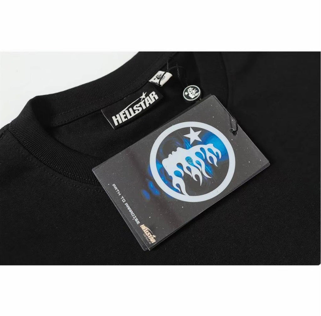 Hellstar Core Logo Hoodie – Black
