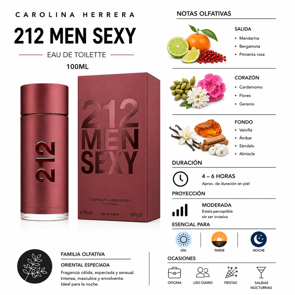 Carolina Herrera - 212 MEN Sexy
