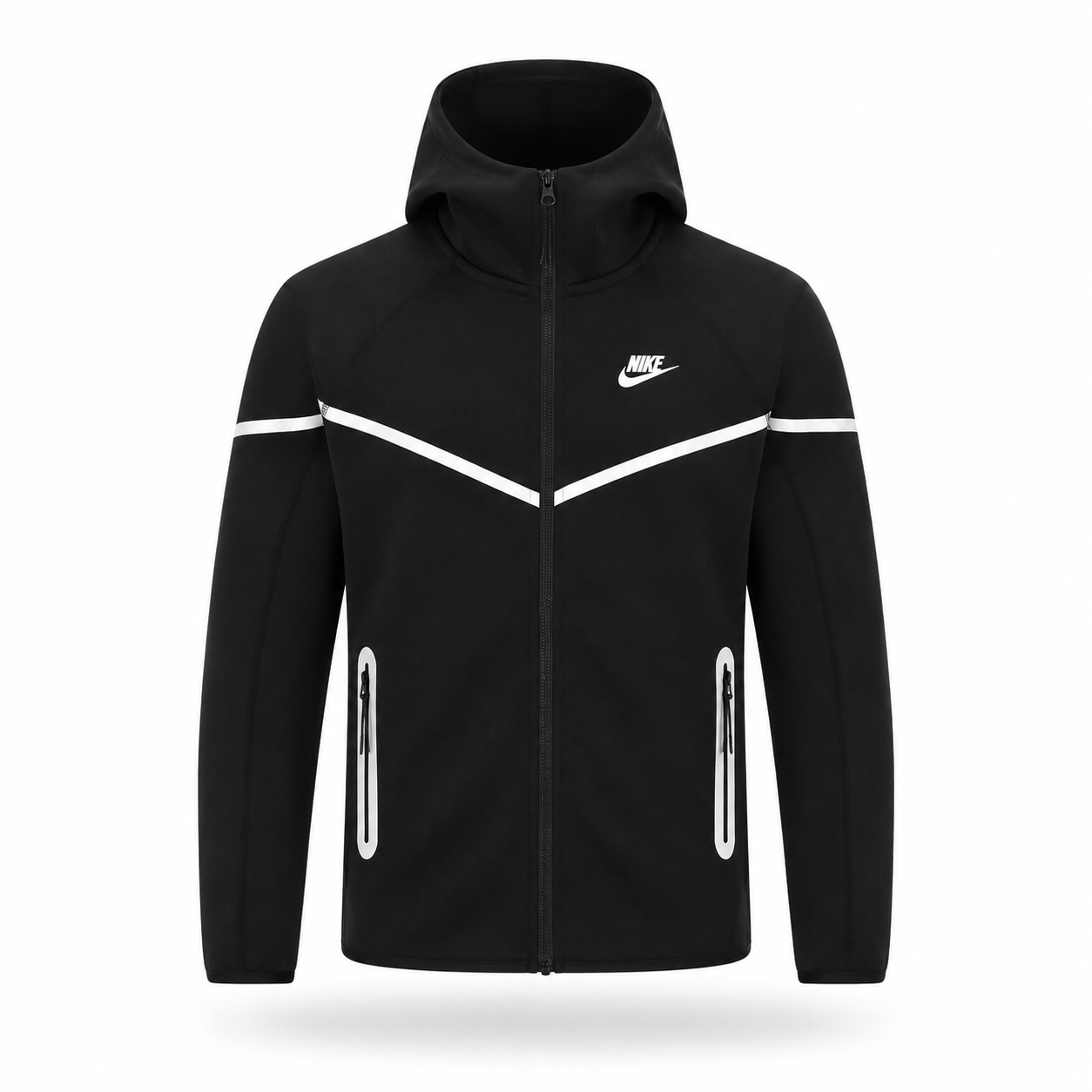 Nike Tech Fleece Negro/Blanco