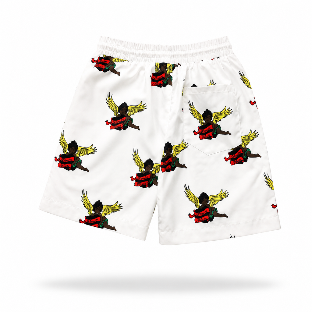 Denim Tears Cherub Vacation Set / Angel Print Set