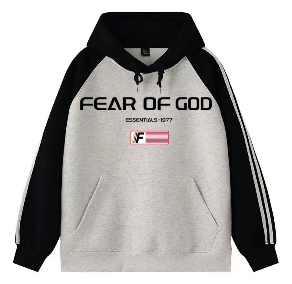 Fear of God Essentials Hoodie — Navy/Grey (Classic) - Original