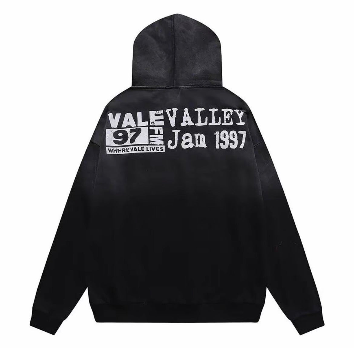VALE FOREVER “VALLEY 97” HOODIE BLACK