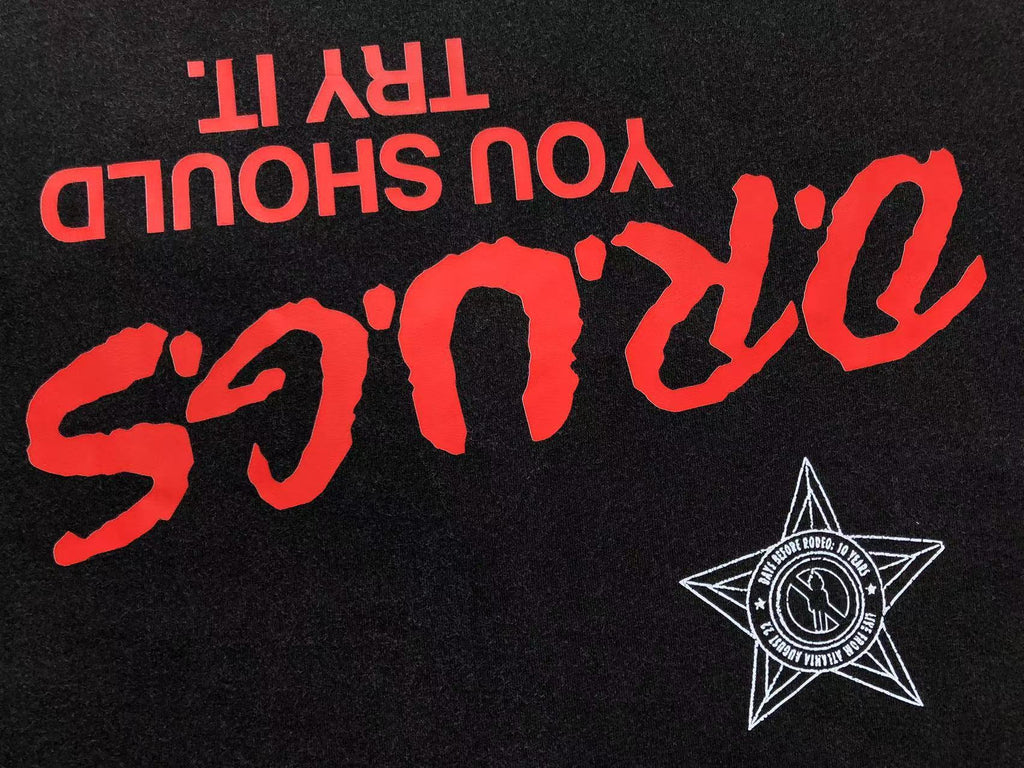 Sp5der D.R.U.G.S. Tee Black