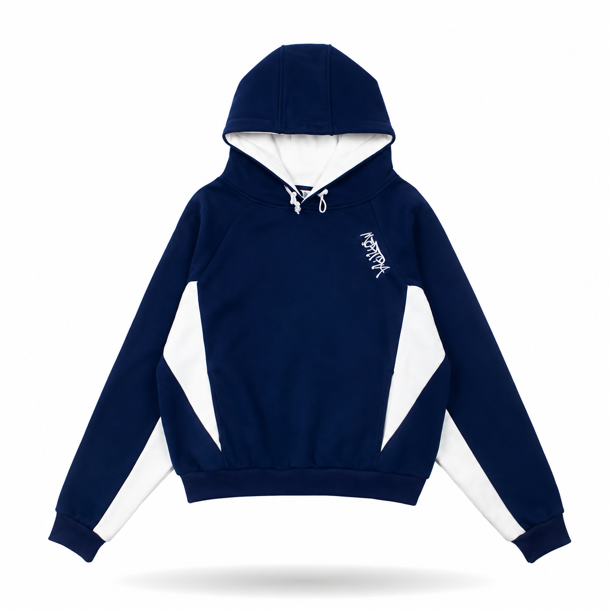 Velocity Contrast Panel Hoodie