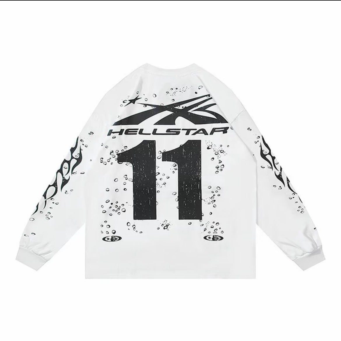 Hellstar No.11 Hoodie – White