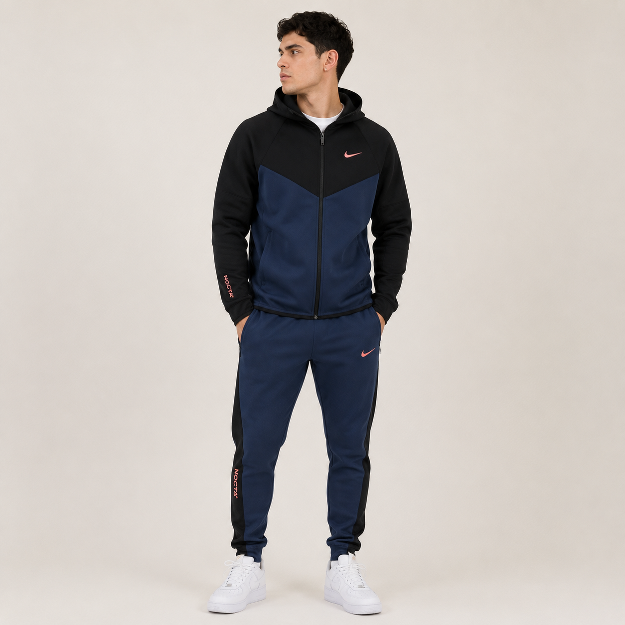 Nike NOCTA Tech Fleece “Black / Midnight Navy”