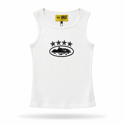 Corteiz Alcatraz Rib Tank Top
