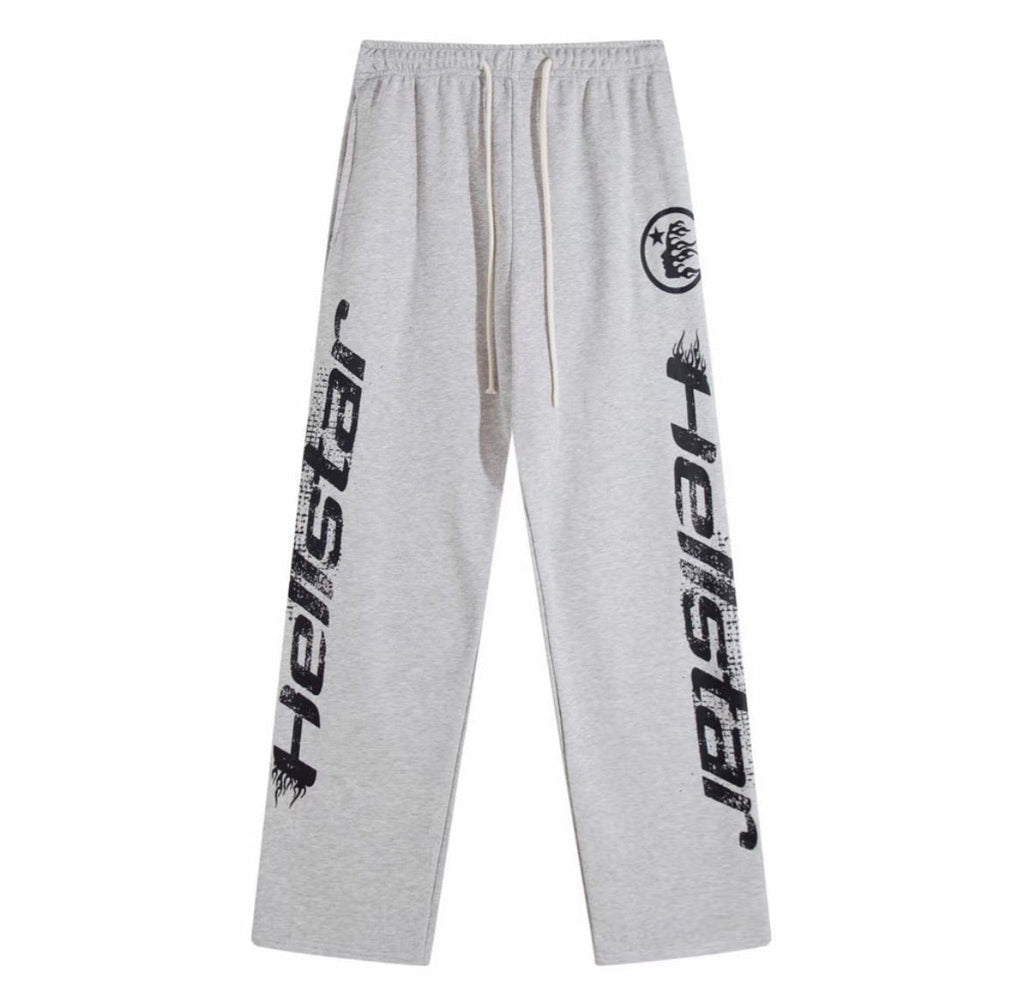 Hellstar 1996 Straight Track Pants – Grey