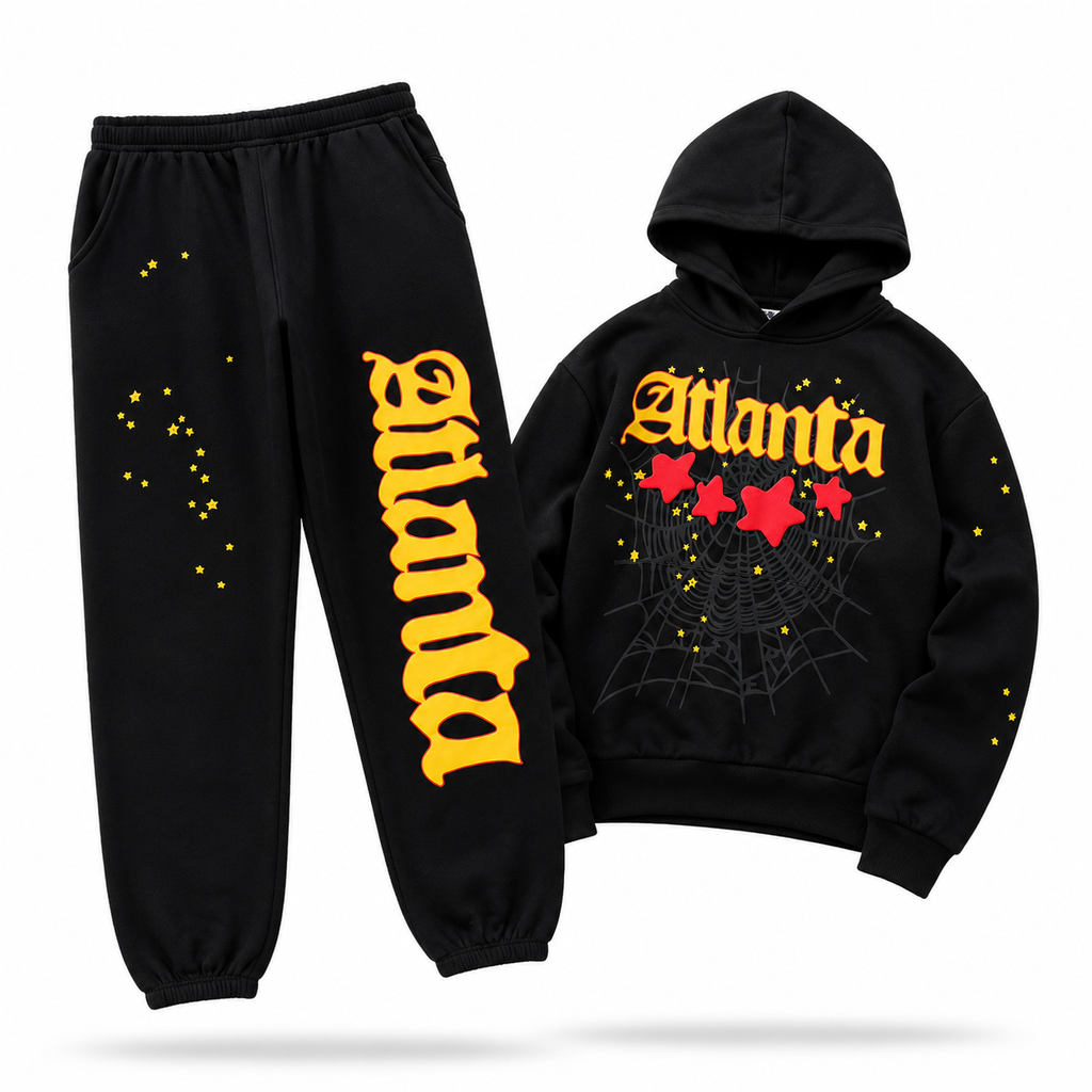Sp5der Atlanta Black Set