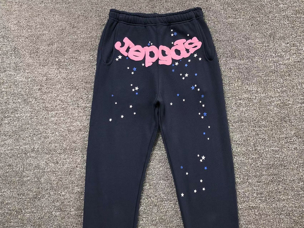 Sp5der Atlanta Navy Stars Jogger