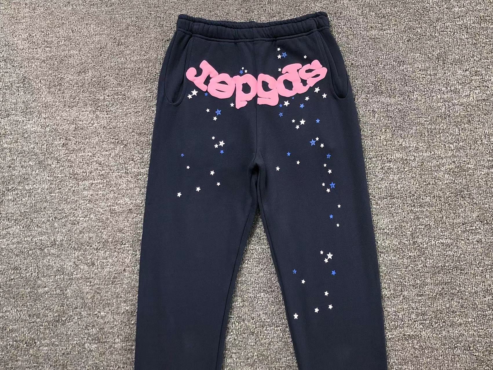 Sp5der Atlanta Navy Stars Jogger