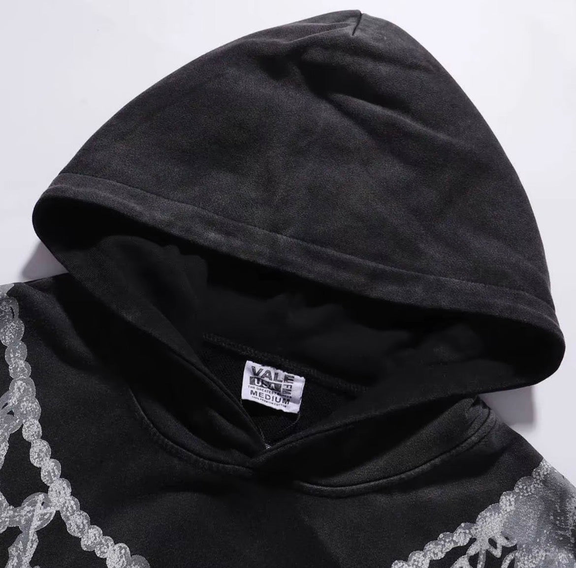 VALE FOREVER “VALLEY 97” HOODIE BLACK