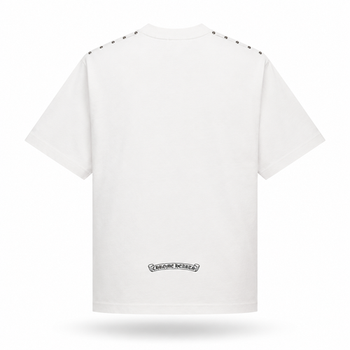 Camiseta Chrome Hearts Arc Banner - Blanca