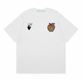 Off-White Apple Arrow Print Tee - White