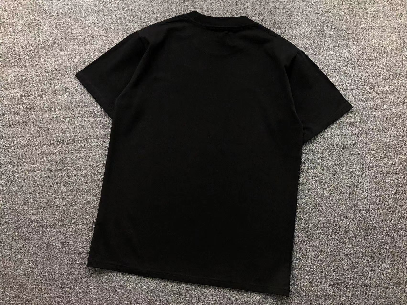 Sp5der Jeffery Tee Black / Yellow
