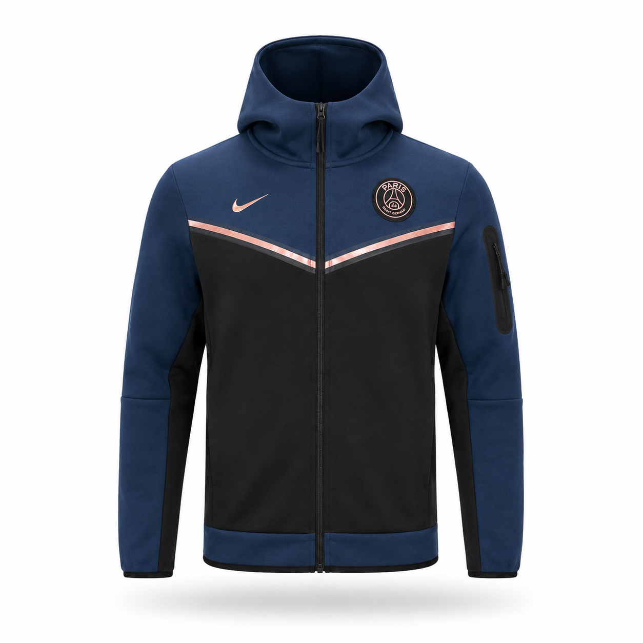 Nike PSG Tech Fleece Azul Hoodie