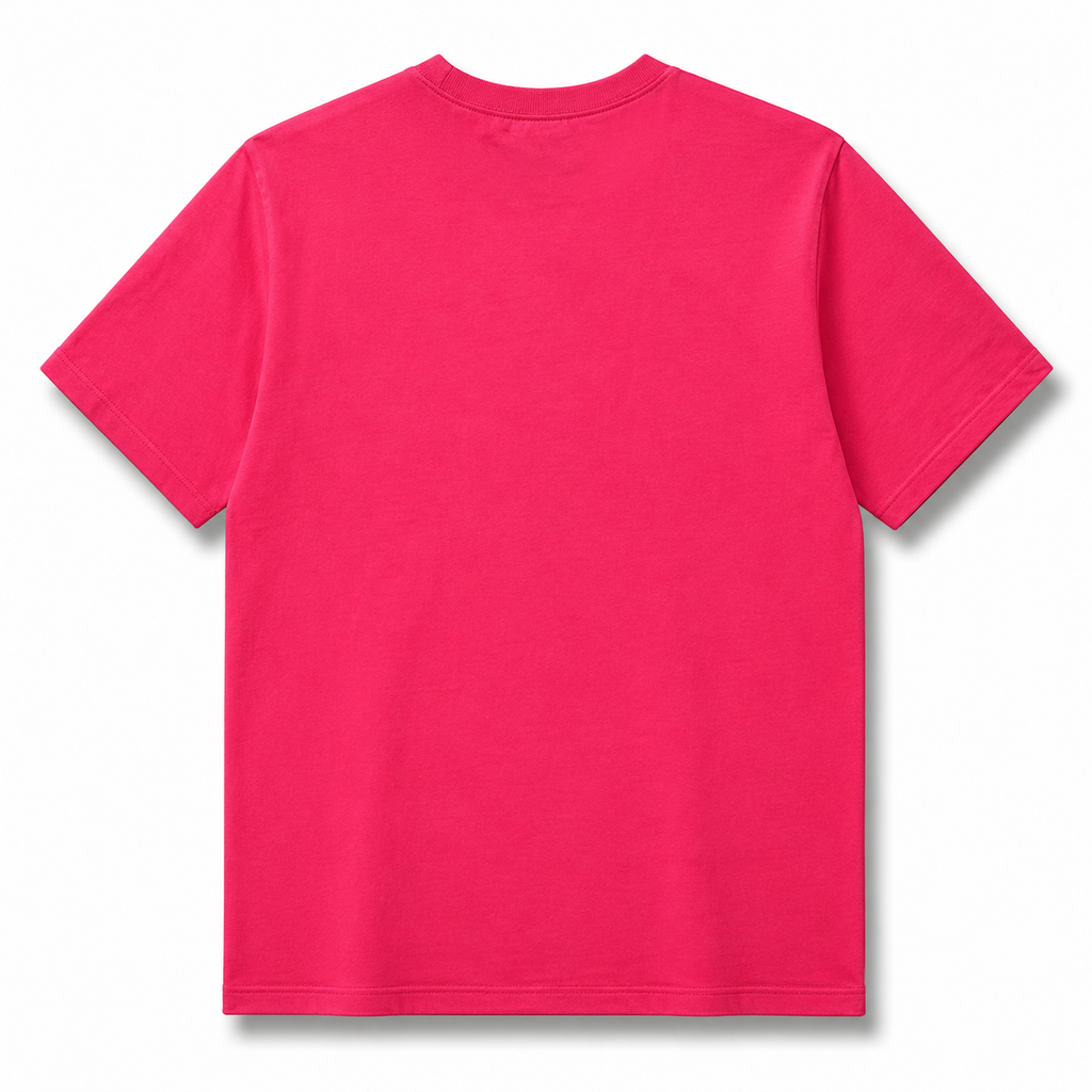 Sp5der Worldwide "Web" Tee / Fuchsia Pink