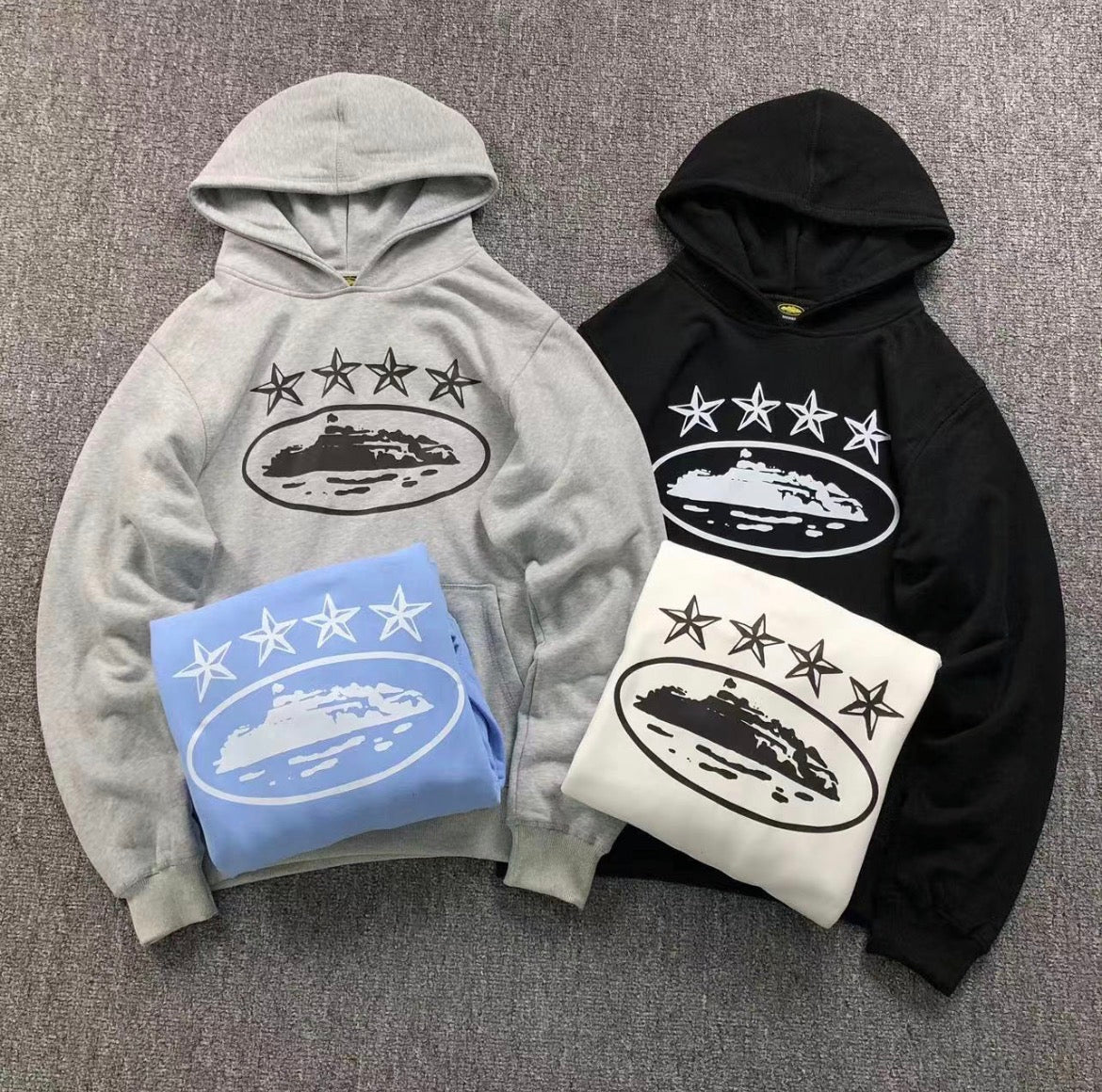 Corteiz Alcatraz 4 Star Hoodie
