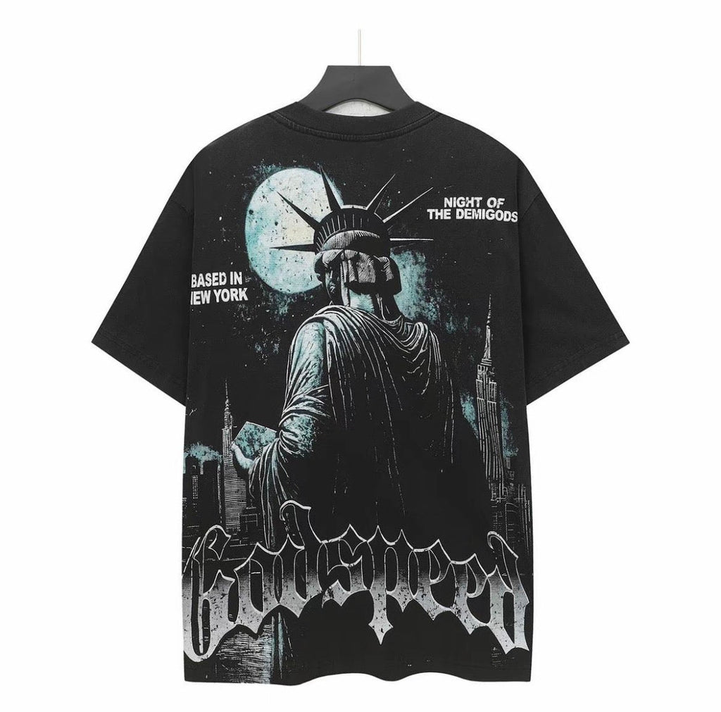 GodSpeed New York Graphic Tee – Black