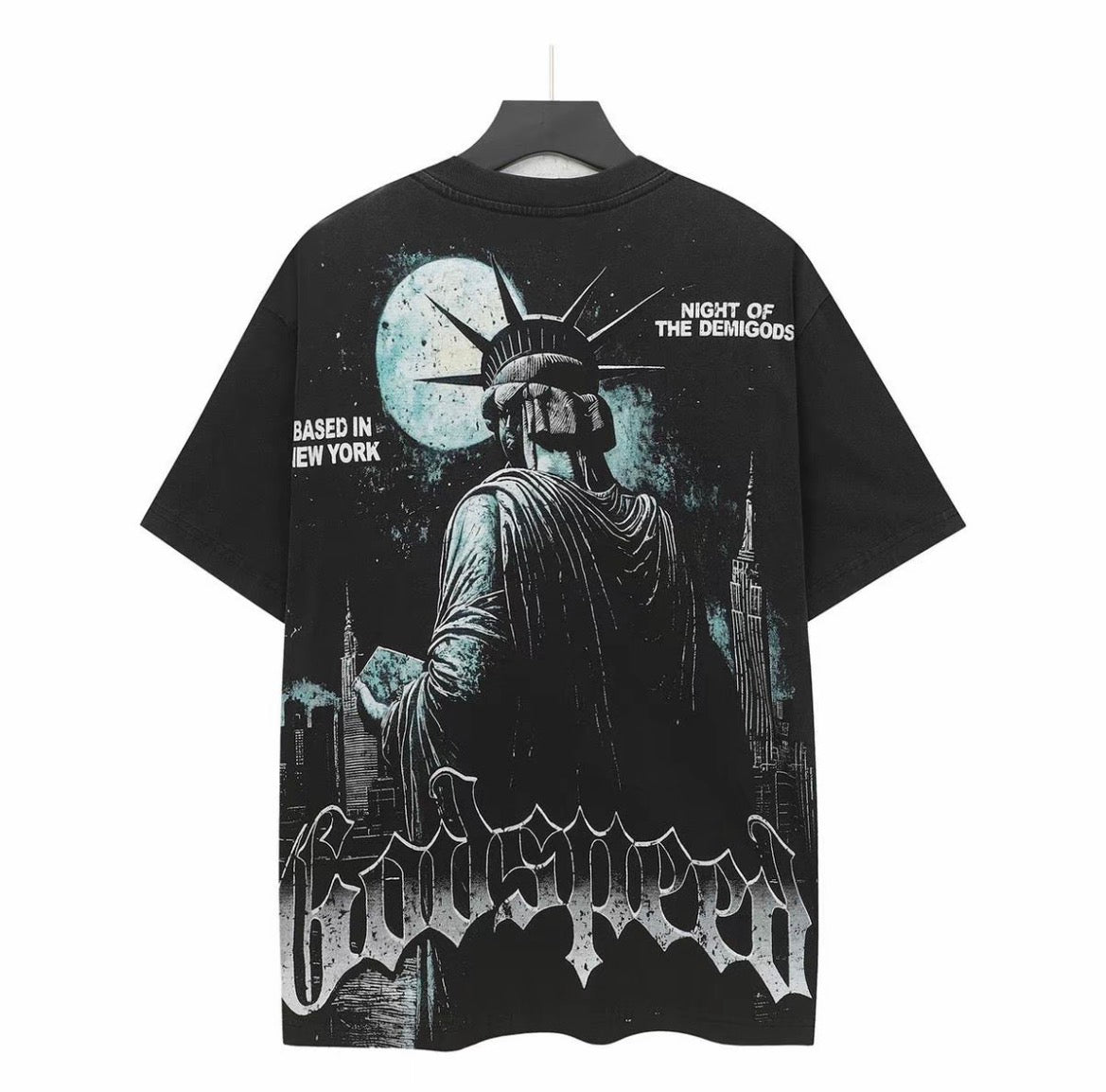 GodSpeed New York Graphic Tee – Black