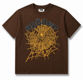 Sp5der Worldwide "Web" Tee / Earth Brown