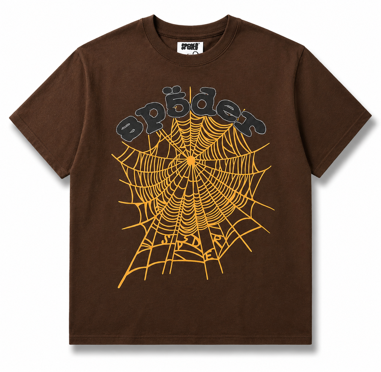 Sp5der Worldwide "Web" Tee / Earth Brown
