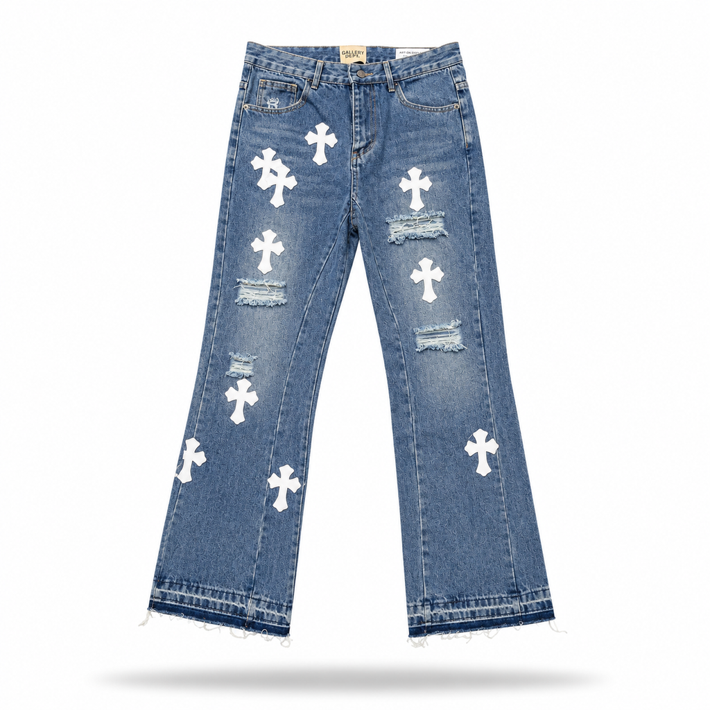 Chrome Hearts × Gallery Dept. – Washed Blue