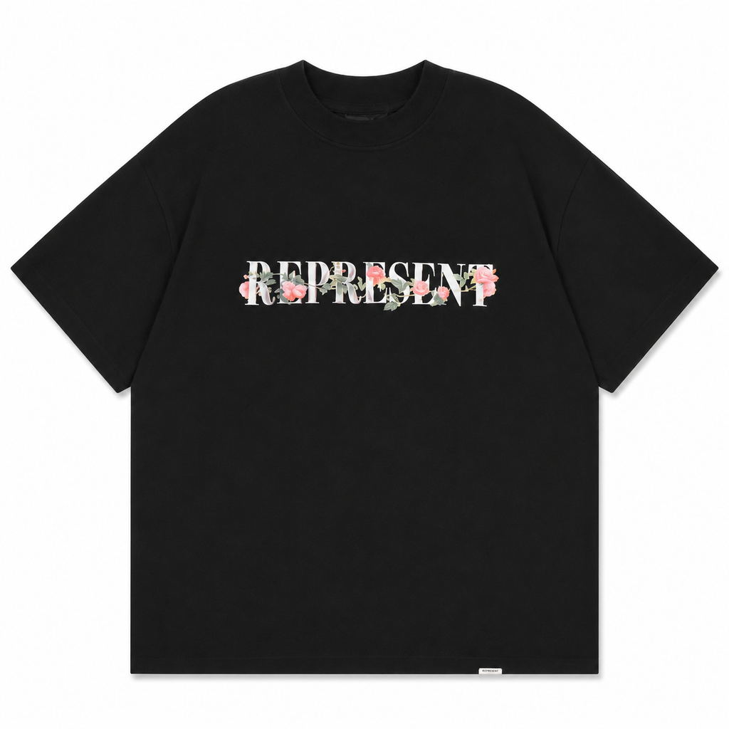 Camiseta Represent Floral Initial