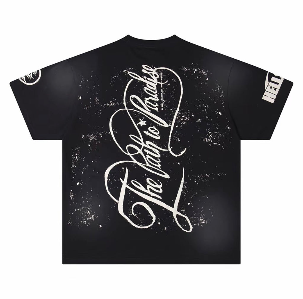 Hellstar Cherub Paradise Vintage Graphic Tee