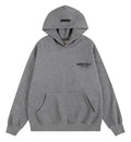 Essentials Hoddie Grey Reflective Logo (Front & Back)