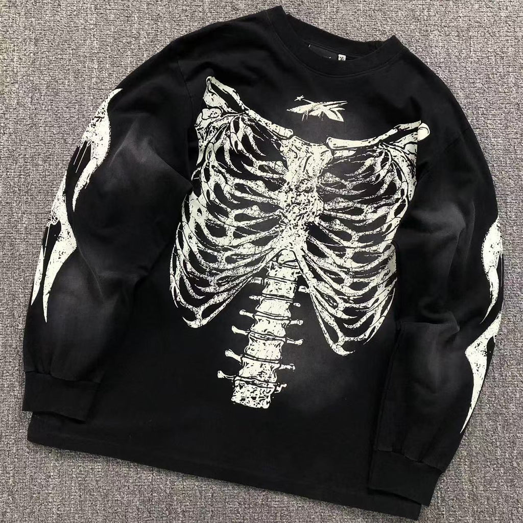 Hellstar Skeleton Long Sleeve Black