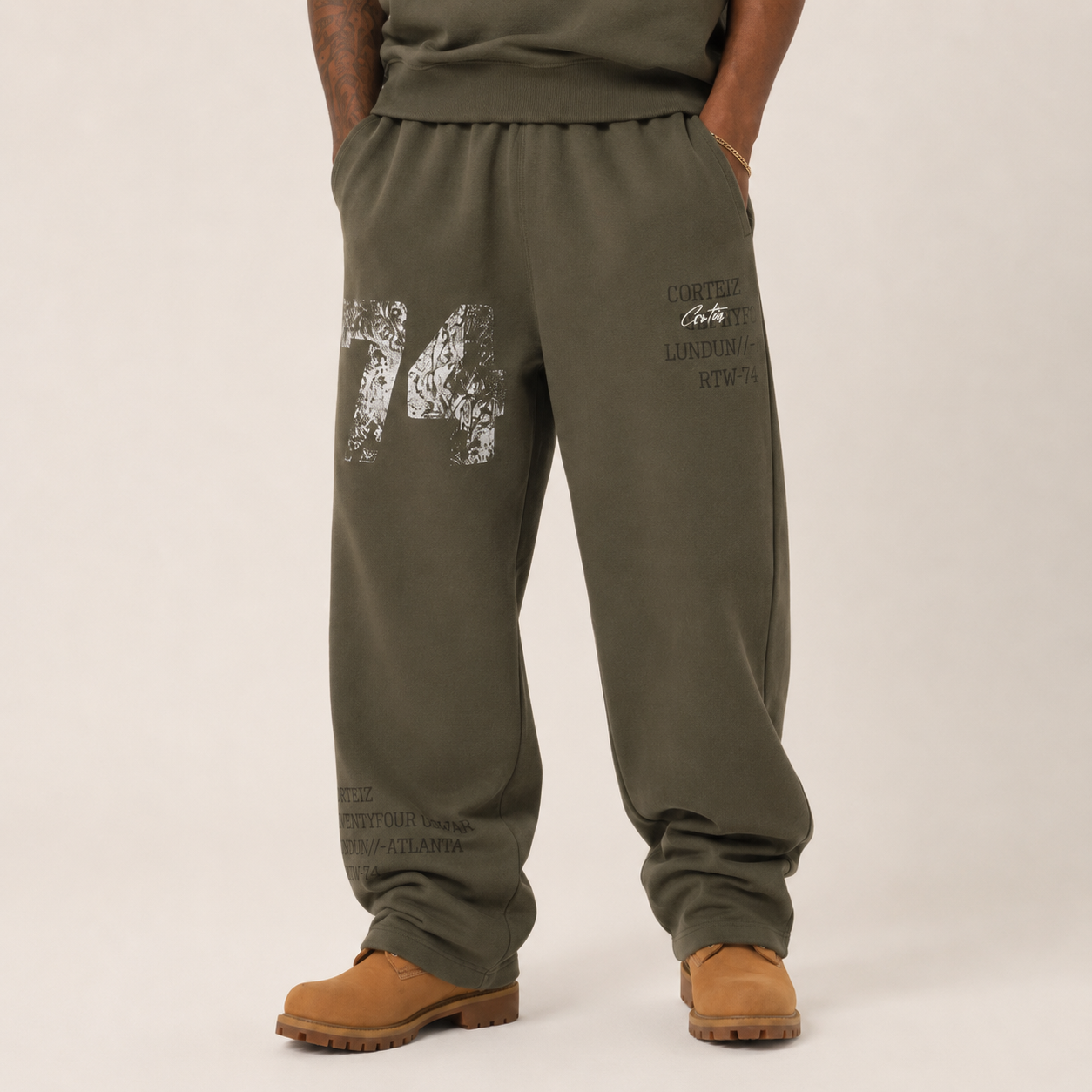 Set Corteiz RTW-74 Sweat Vest