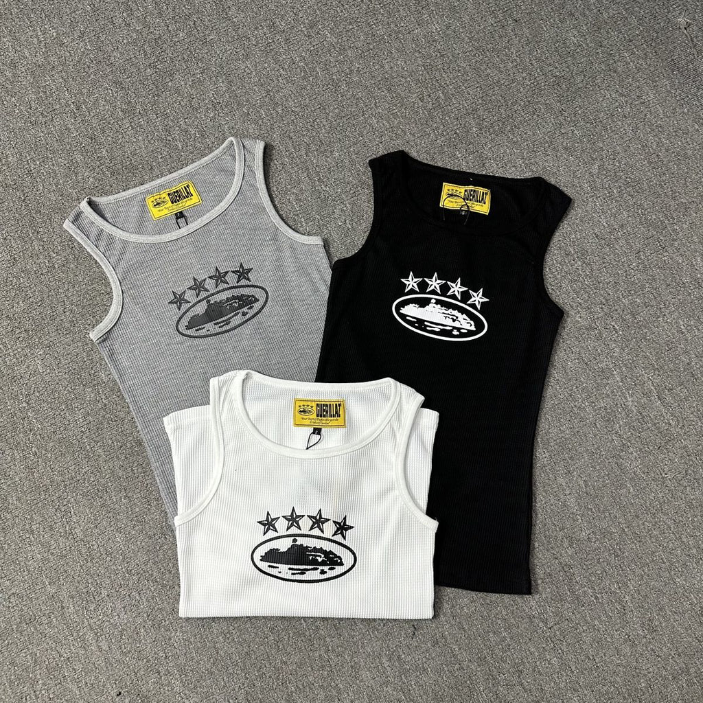 Corteiz Alcatraz Rib Tank Top