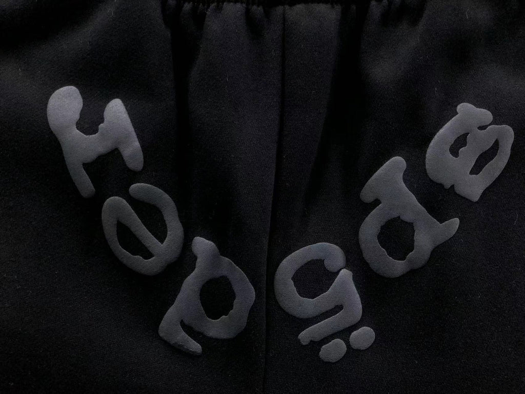 Sp5der OG Web Studded Sweatpants 'Black' & Matching