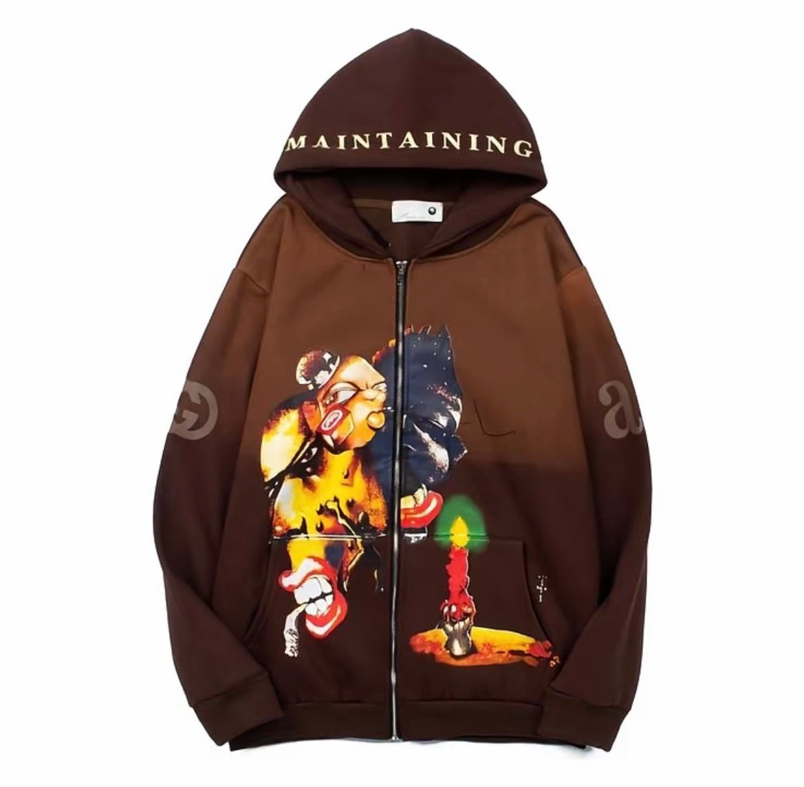 Cactus Jack UTOPÍA Vintage Full Zip Hoodie
