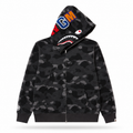 Sudadera BAPE Shark Split Camo Negro
