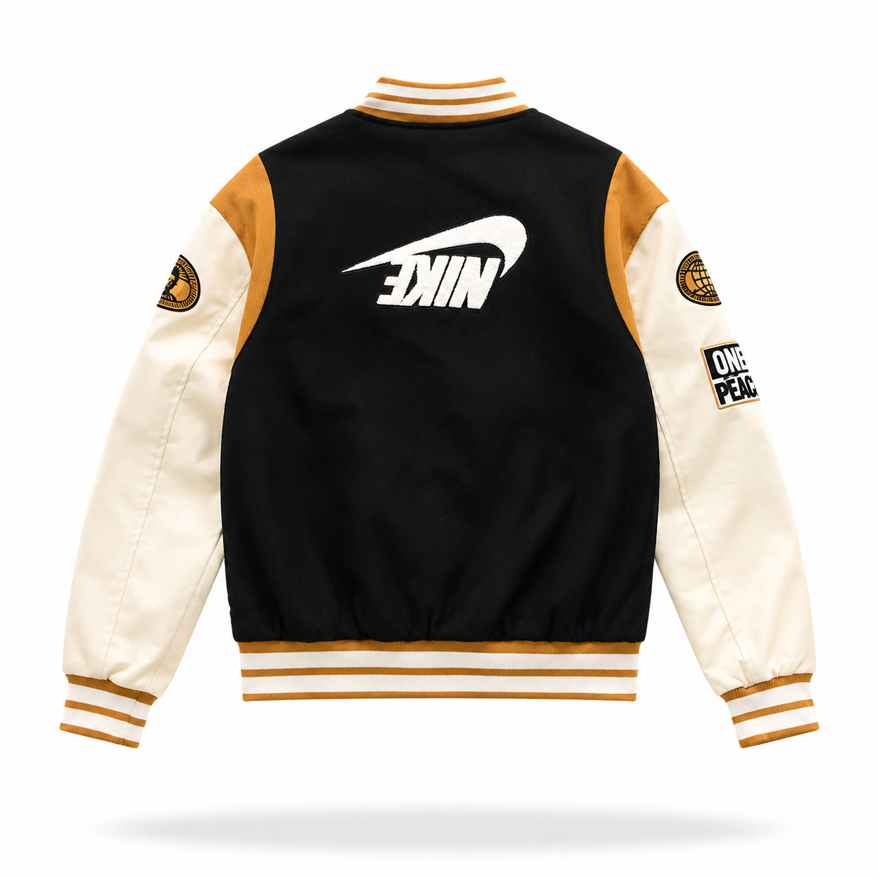 Nike Sportswear NSW Varsity Jacket Black/Sail/Wheat