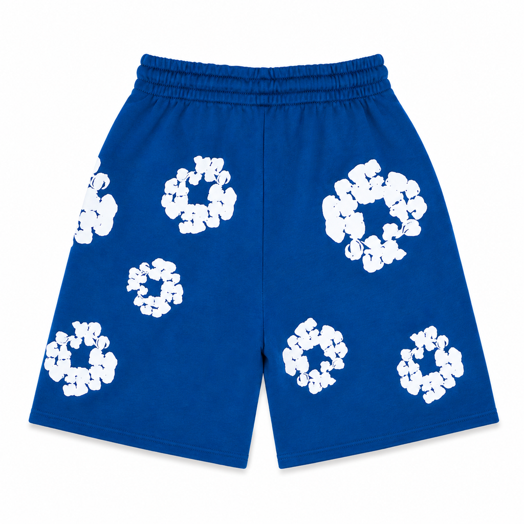 Short Denim Tears Wreath Marino