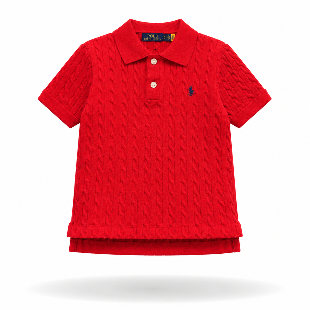 Polo Ralph Lauren Cable-Knit Mesh
