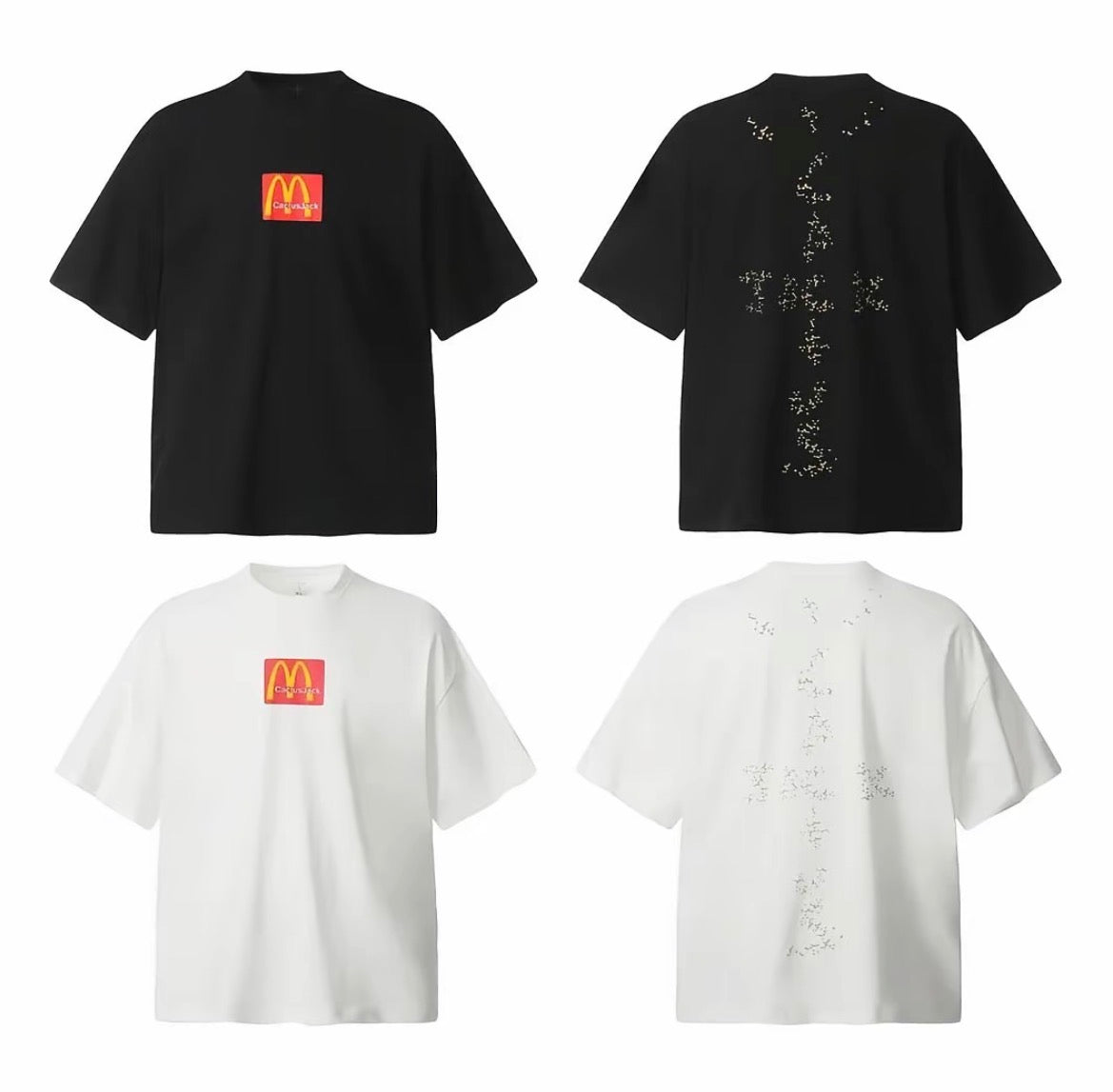 Cactus Jack McDonald’s Tee - White